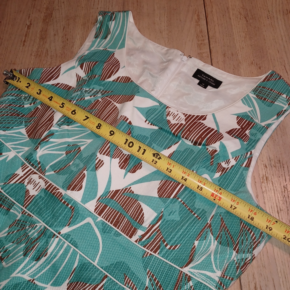 TAHARI ASL SHEATH DRESS SIZE 24 - Picture 11 of 14